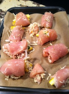 rolled chicken