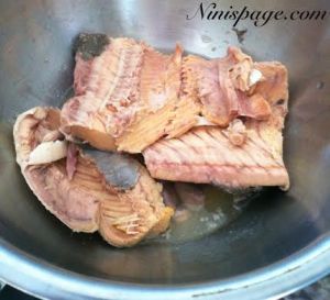 Canned salmon