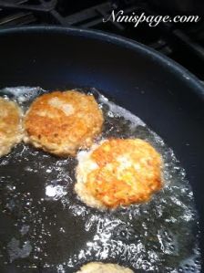 frying patties