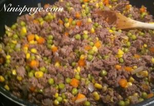Shepherds pie filling