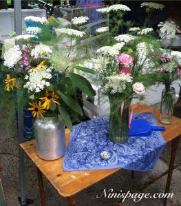 Farmers market flowers