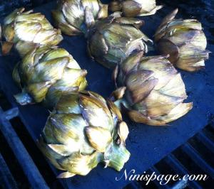 Grilled Artichokes