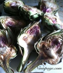 Grilling Artichokes