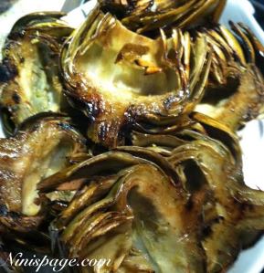 Rosemary Lemon Artichoke Hearts