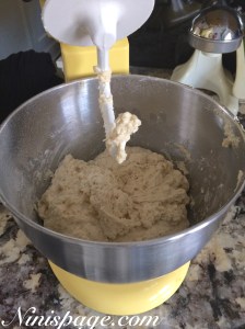 Beer bread dough