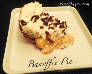 Banana Caramel Pie